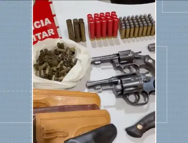 Polícia Militar desarticula esquema de venda ilegal de armas, em São Bento
