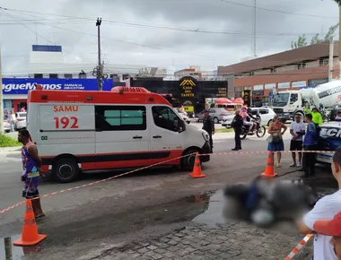 Tentativa de assalto em praça de João Pessoa deixa suspeito morto, dois feridos e um preso