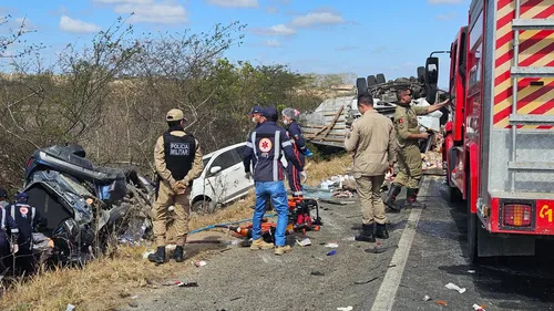 
				
					Apenas três vítimas socorridas de grave acidente em Soledade, PB, seguem internadas
				
				