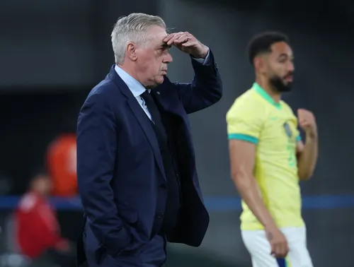 
				
					Com Matheus Cunha, Ancelotti convoca Seleção Brasileira para amistosos contra Senegal e Tunísia
				
				