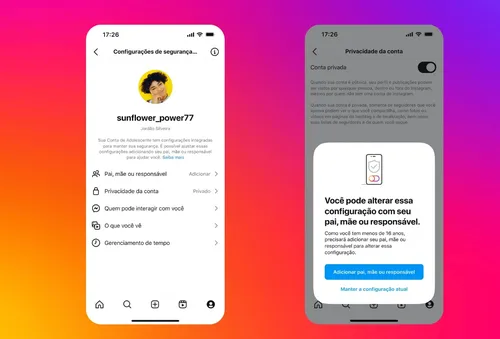 
				
					'Conta de Adolescente no Instagram': saiba como funciona e como ativar no celular dos filhos
				
				