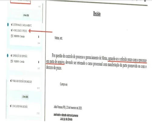 
				
					EXCLUSIVO: documentos revelam arquivamentos para maquiar produtividade de juzes da Paraba
				
				