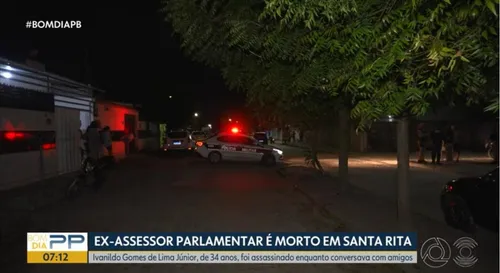 
				
					Ex-assessor parlamentar é assassinado em Santa Rita
				
				