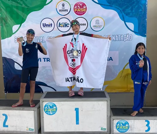 
				
					Grêmio Vila Olímpica Parahyba é vice-campeão geral do Norte-Nordeste de natação
				
				