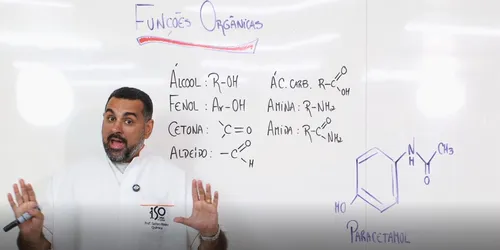 
				
					Lá Vem o Enem: videoaula de química ensina como identificar funções orgânicas
				
				