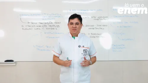 
				
					Lá Vem o Enem: videoaula traz conceitos de urbanização que podem cair na prova
				
				