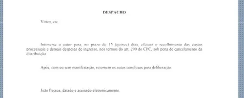
				
					Mais de 900 processos podem ter sido arquivados indevidamente em uma única Vara de João Pessoa
				
				