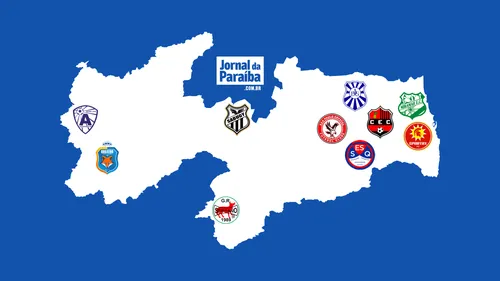 
				
					Mapa da 2ª divisão do Campeonato Paraibano 2025: confira as regiões com mais representantes
				
				
