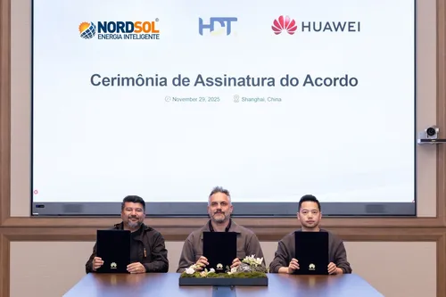 
				
					Nordsol Energia Solar firma acordo de exclusividade comercial com gigante chinesa.
				
				
