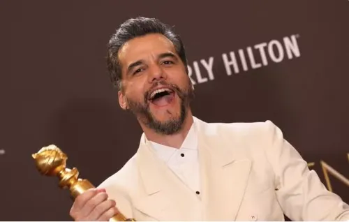 
				
					‘O Agente Secreto’: elenco paraibano celebra conquista do Globo de Ouro; ‘Vitória do Brasil’
				
				