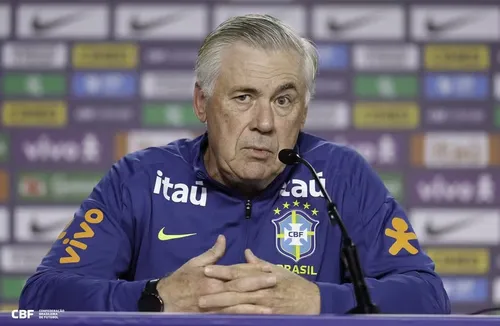 
				
					Paraibano na lista? Ancelotti convoca Seleção para amistosos contra Japão e Coreia nesta quarta
				
				