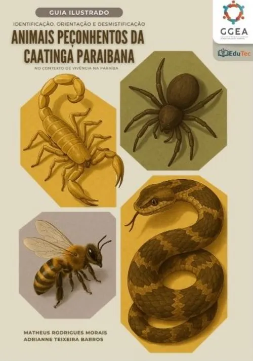 
				
					Pesquisadores da UEPB lançam guia ilustrado para identificação de animais peçonhentos
				
				