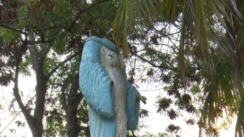 
				
					Praça de Iemanjá na orla de João Pessoa: veja como está a obra a como vai ficar
				
				