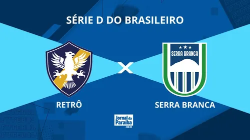 
				
					Retrô x Serra Branca pela Série D do Brasileiro: onde assistir, prováveis escalações e arbitragem
				
				