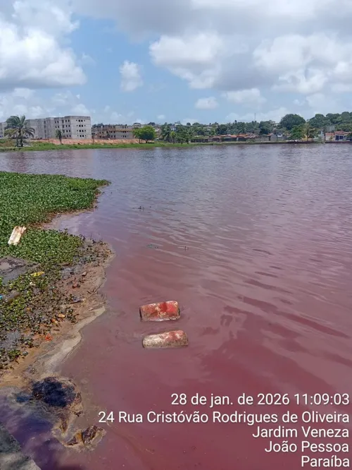 
				
					Suspeita de poluição nas Três Lagoas leva prefeitura de João Pessoa a notificar Cagepa e Sudema
				
				