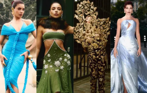 
				
					Veja looks de Gkay na Semana da Alta Costura de Paris 2025
				
				
