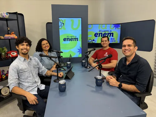 
				
					Videocast do Lá Vem o Enem aborda inteligência artificial e caminhos na área de tecnologia
				
				