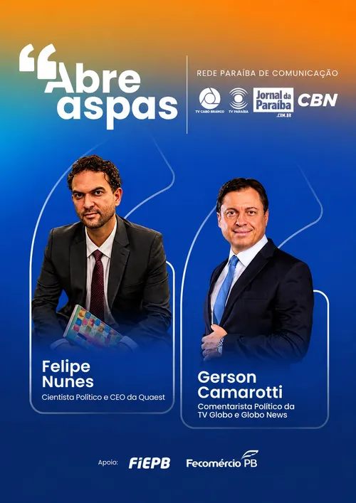 
					“Abre Aspas” reúne Felipe Nunes e Gerson Camarotti em João Pessoa
				
				