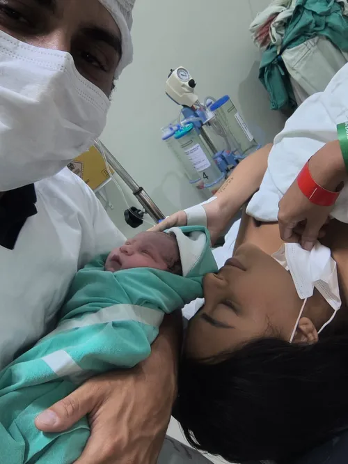 
					Após complicações na gravidez, bebê de mulher que se casou em hospital nasce em João Pessoa
				
				
