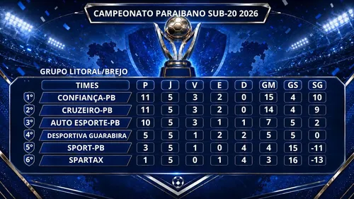 
					Campeonato Paraibano Sub-20 2026: confira a tabela do estadual
				
				