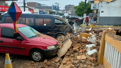 Chuva Intensa Causa Alagamentos e Feridos na Paraíba