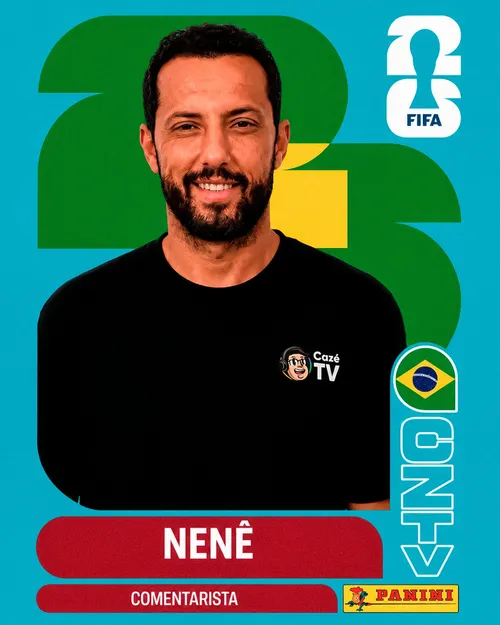 
					Craque do Botafogo-PB, Nenê é confirmado por canal e vai comentar a Copa do Mundo 2026
				
				