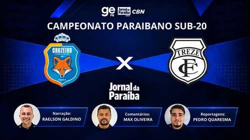Treze Vence Cruzeiro e Sai na Frente na Final Paraibana Sub-20