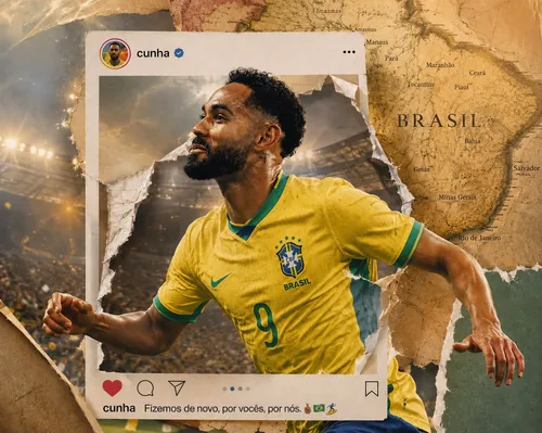 
					Douglas Santos é o 3º jogador da Seleção que mais ganhou seguidores na Copa; confira ranking
				
				