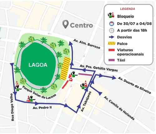 
					Festa das Neves 2026: confira esquema de trânsito e transporte para evento em João Pessoa
				
				
