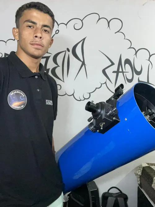 
					Jovem do Sertão da PB monta telescópios com balde e espelhos e realiza sonho de observar o espaço
				
				