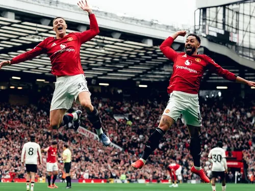 
					Matheus Cunha marca em clássico, e Manchester United garante retorno à Liga dos Campeões
				
				