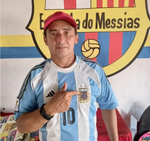 
					Paraibano tatuou Messi após título da Argentina e faz nova promessa para a Copa de 2026
				
				