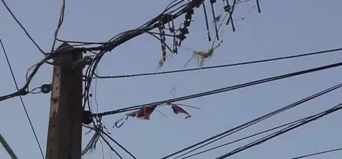 Pipas causam 54 acidentes elétricos na Paraíba em 2026