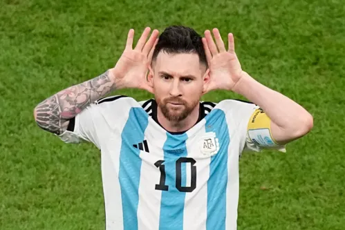 
					Versão 2026 de Messi é mais decisiva para a Argentina que a de 2022
				
				