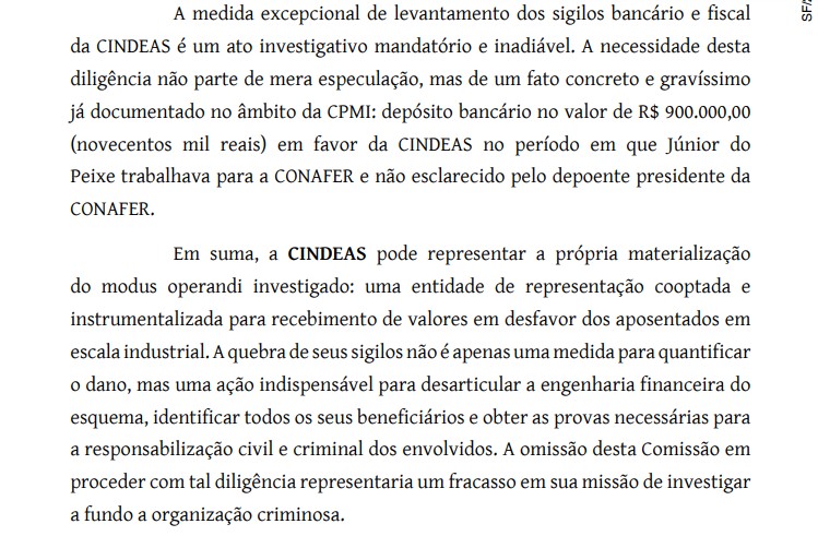 Requerimento apresentado pelo senador Eduardo Girão
