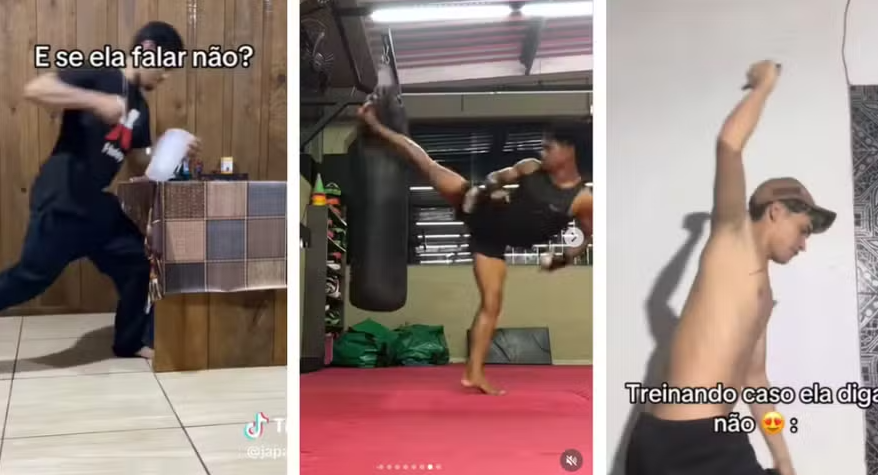 Caso ela diga não”: especialista aponta crime em vídeos que simulam agressões contra mulheres