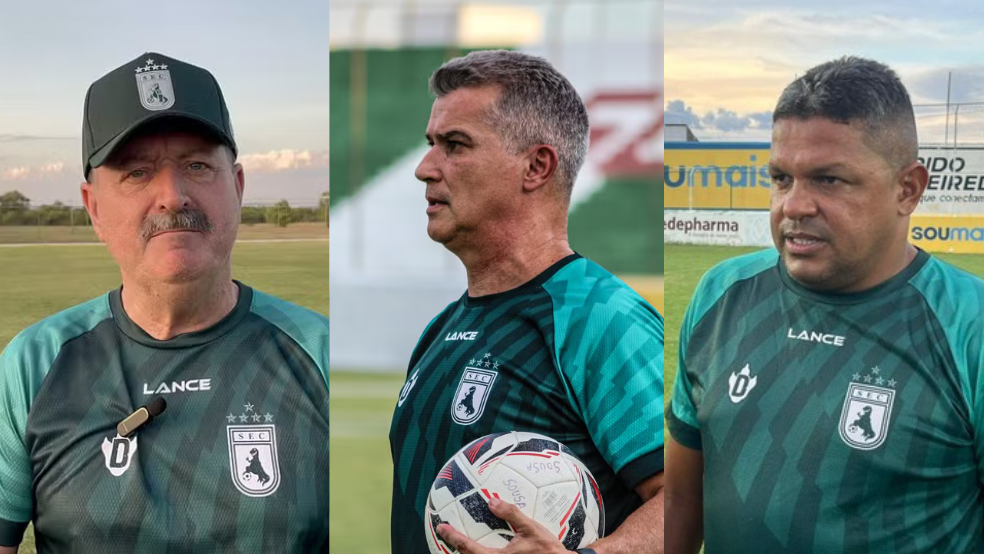 O Sousa já contou com três nomes no comando técnico em 2026
