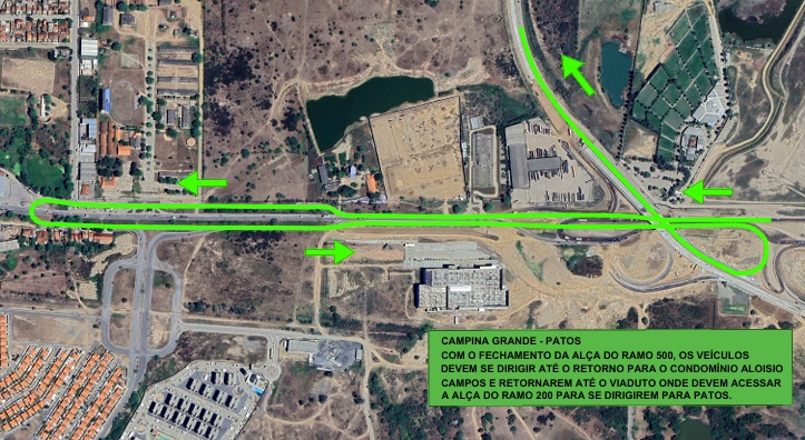 Mudanças no tráfego da BR-230 geram críticas de motoristas em Campina Grande