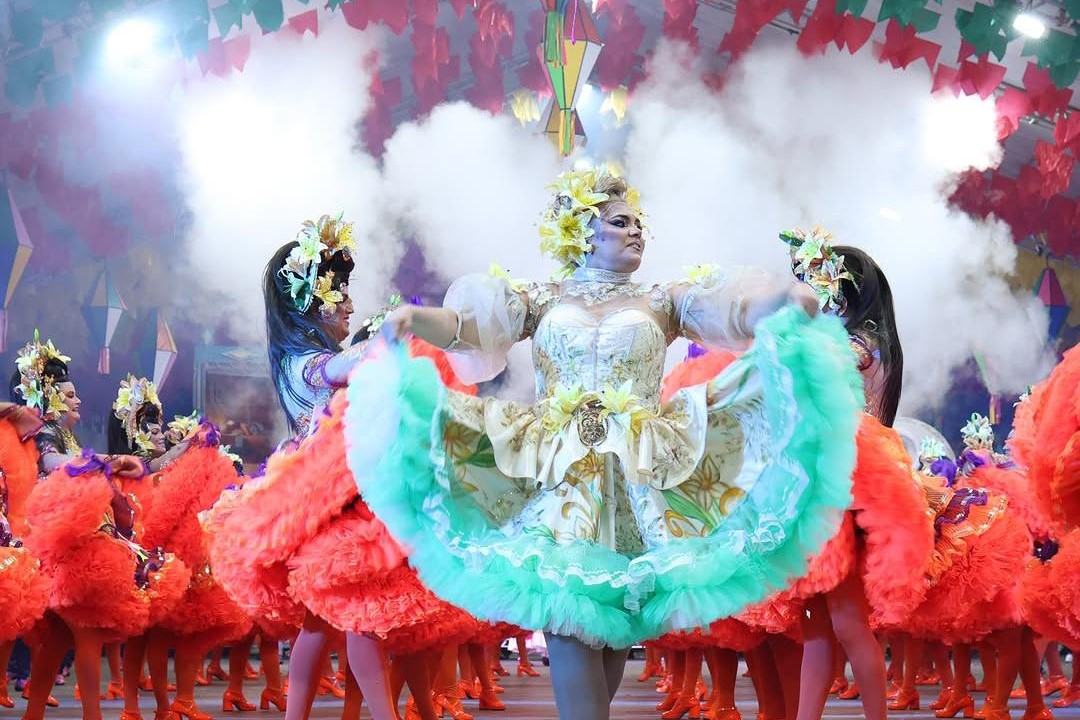 Moleka 100 Vergonha é a campeã do Festival Estadual de Quadrilhas Juninas 2026