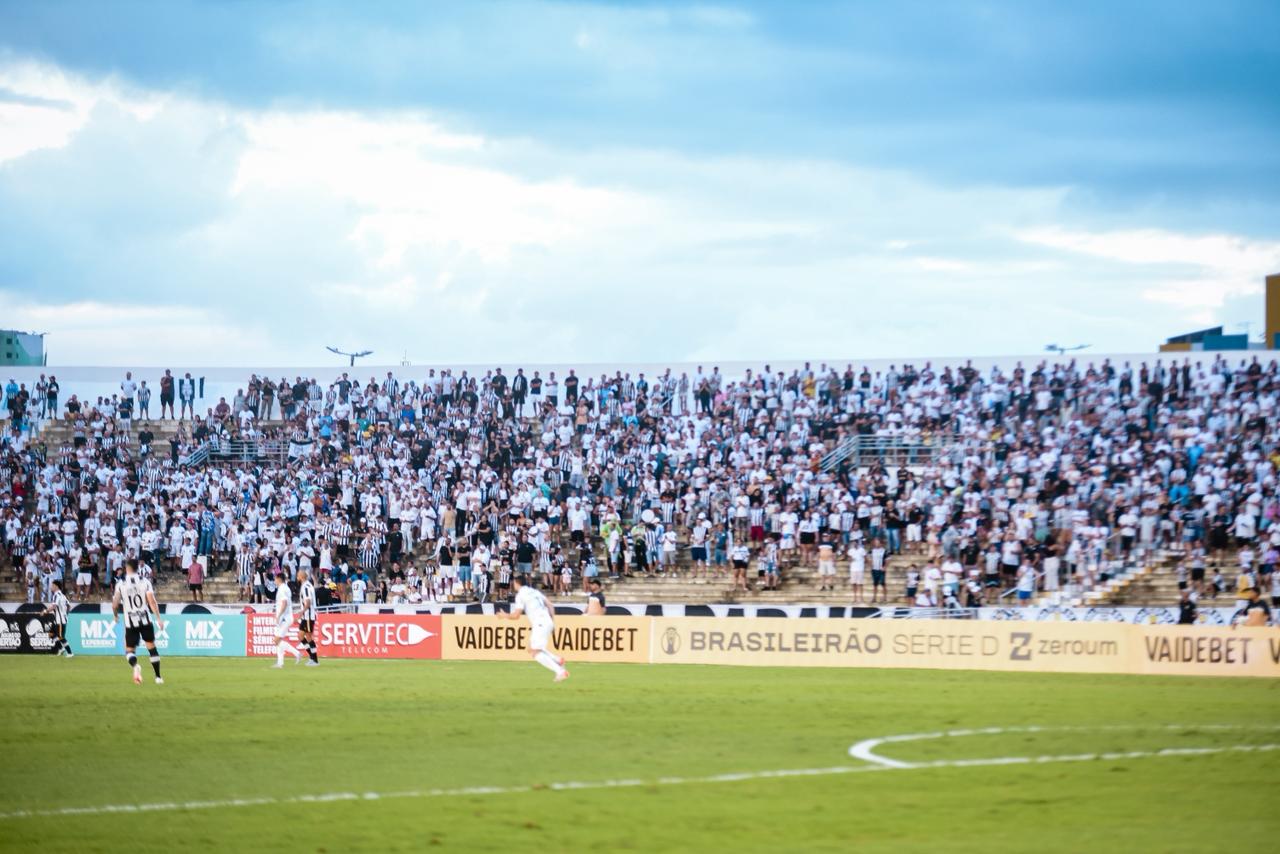 Série D registra 1.166 torcedores pagantes por jogo; Treze ocupa 7ª posição no ranking