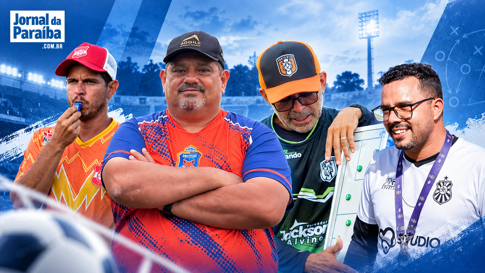 2ª divisão do Paraibano 2026: conheça os técnicos dos 10 clubes na disputa pelo acesso