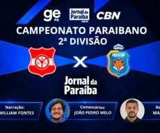 Auto Esporte-PB x Cruzeiro-PB terá transmissão no canal do Jornal da Paraíba no YouTube
