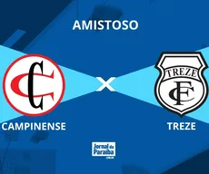 Campinense e Treze se enfrentam em amistoso de preparação para a Copa Paraíba