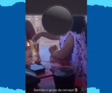 Criança de 1 ano é filmada ingerindo cerveja durante reunião de família na Paraíba