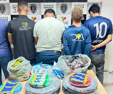 Grupo criminoso é preso por furtar e receptar materiais de construção em João Pessoa