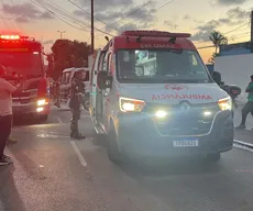 Homem morre e outro fica ferido após caminhão atingir moto e bicicleta em João Pessoa