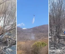 Incêndio no Sertão da Paraíba atinge cerca de 800 hectares; chamas são controladas