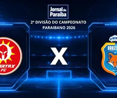Jornal da Paraíba transmite Spartax x Cruzeiro-PB pela 8ª rodada da 2ª divisão do Paraibano 2026