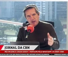 Milton Jung apresenta Jornal da CBN ao vivo, direto de Campina Grande, nesta segunda-feira (19)
