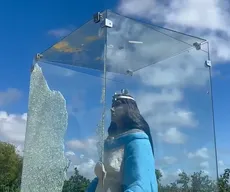 Ministério Público apura vandalismo na estátua de Iemanjá, em João Pessoa